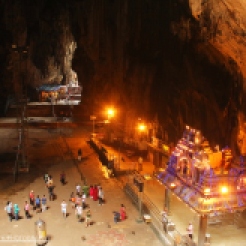 The Shrine below, Batu Caves, KL